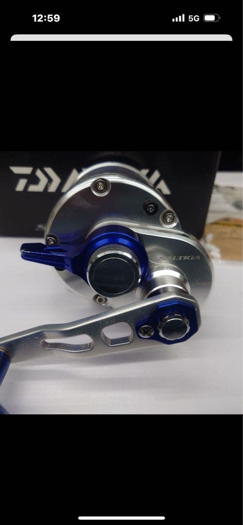 usソルティガ LD 40HS　左巻き改造品