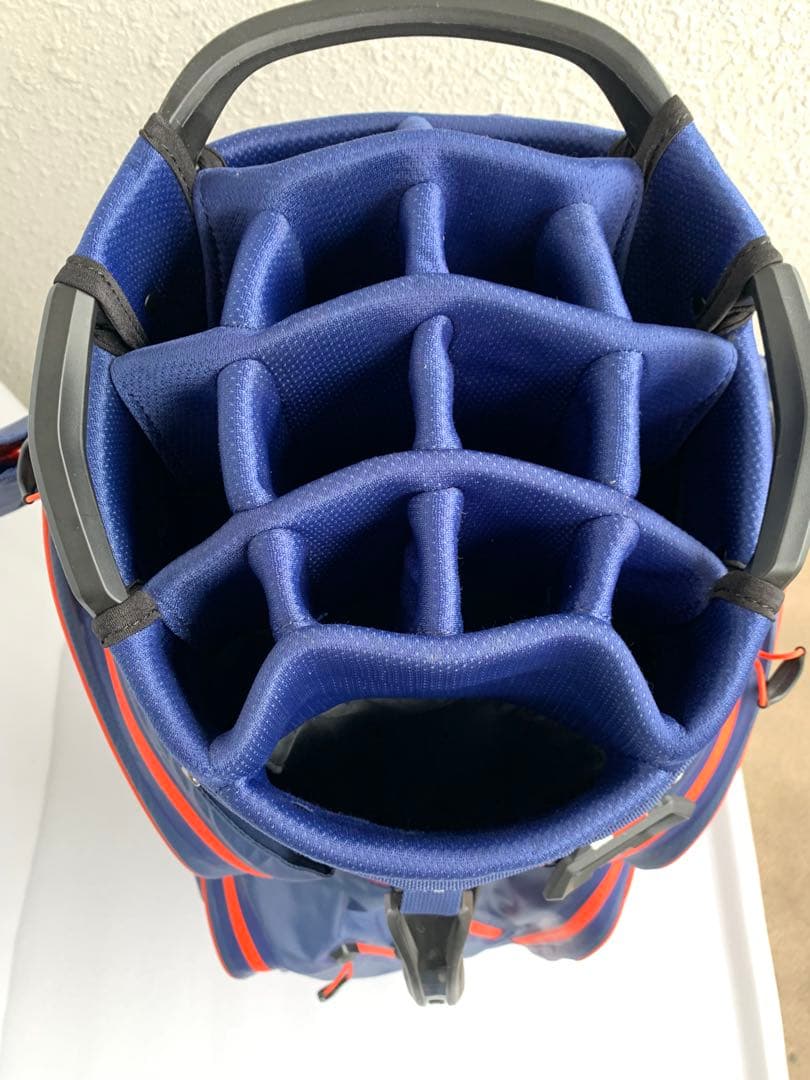 防水仕様OGIO社製 キャディバッグ 口枠15分割