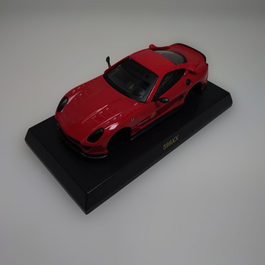 京商 1/64 フェラーリ8neo【599XX ニュルテストカー/シークレット】