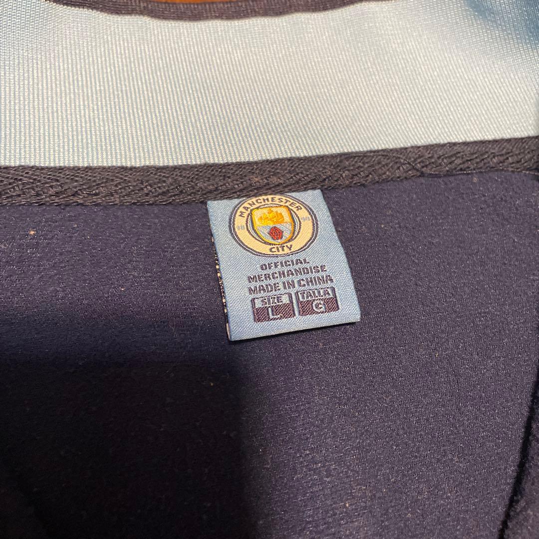MANCHESTER CITY ジャージ Lサイズ ネイビー