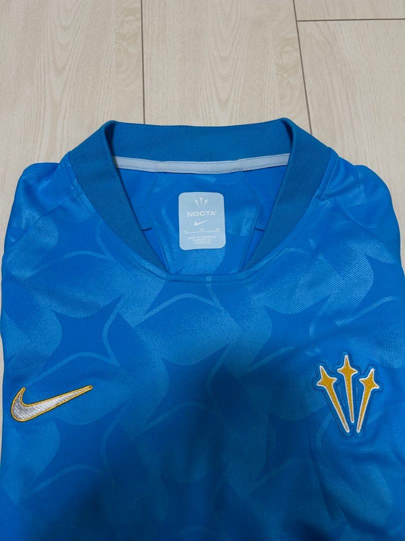 NIKE×NOCTA ブルーサッカーユニフォームXL
