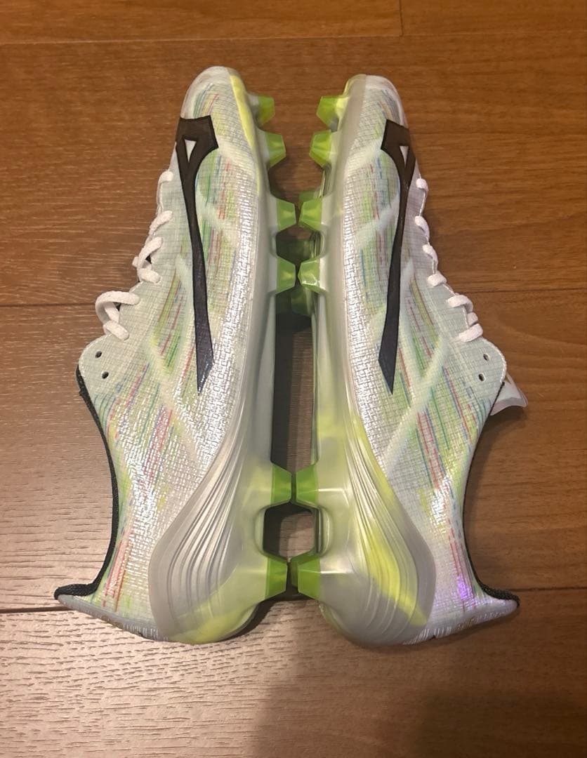 【ほぼ新品】MIZUNO α ⅡJAPAN アルファ ジャパン ミズノサッカー白