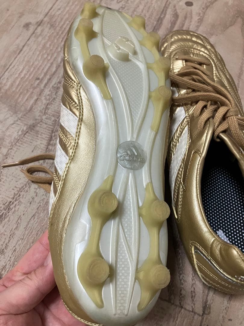 中田英寿氏着用モデル！ adidas パティークX ゴールド