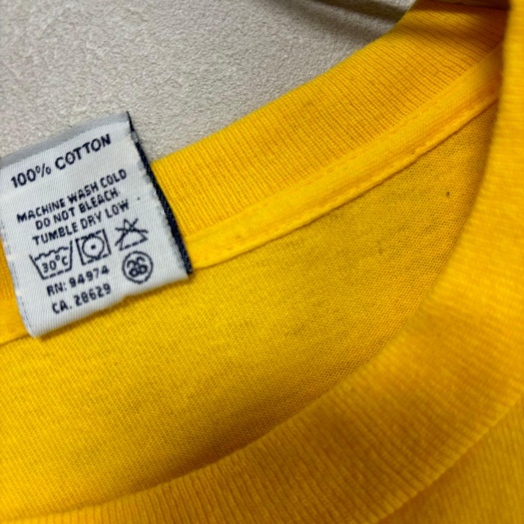 OLD stussy オールド ステューシー Tシャツ USA製 黄色 イエロー