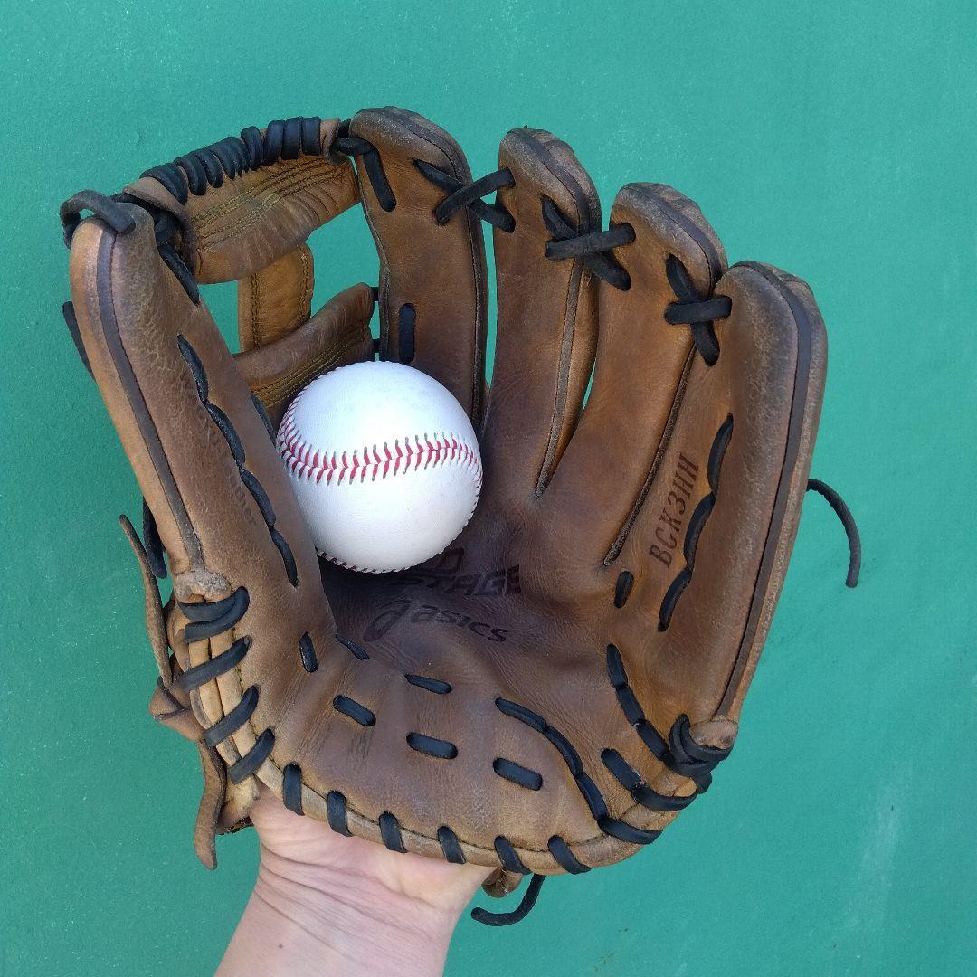 【良型】野球 グローブ 一般硬式 アシックス ゴールドステージ 内野手用