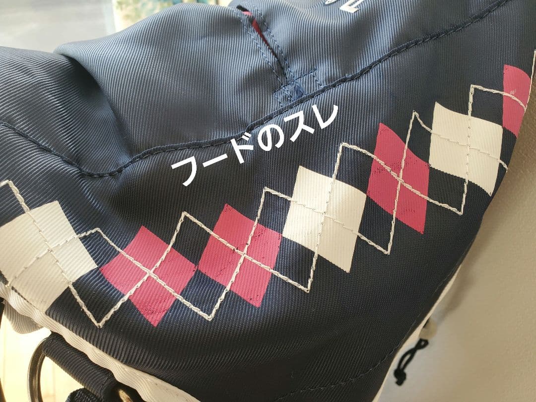 【美品】FIDRA スタンドキャディバッグ レディース アーガイル柄♡フィドラ