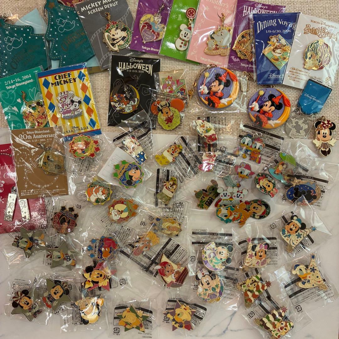 ディズニー ピンバッジ キーホルダー チャーム まとめ売り ディズニーリゾート