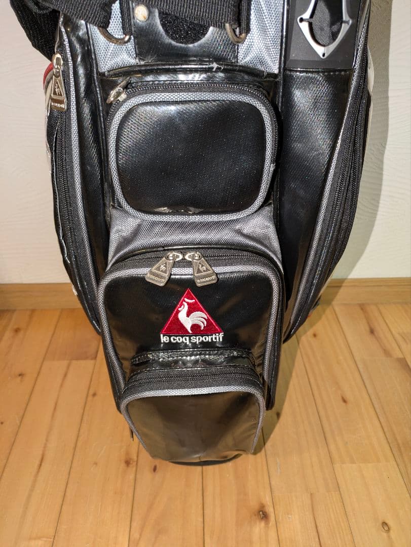 ル・コック スポルティフ キャディバッグ【中古良品】フード付 激安 スタンド付