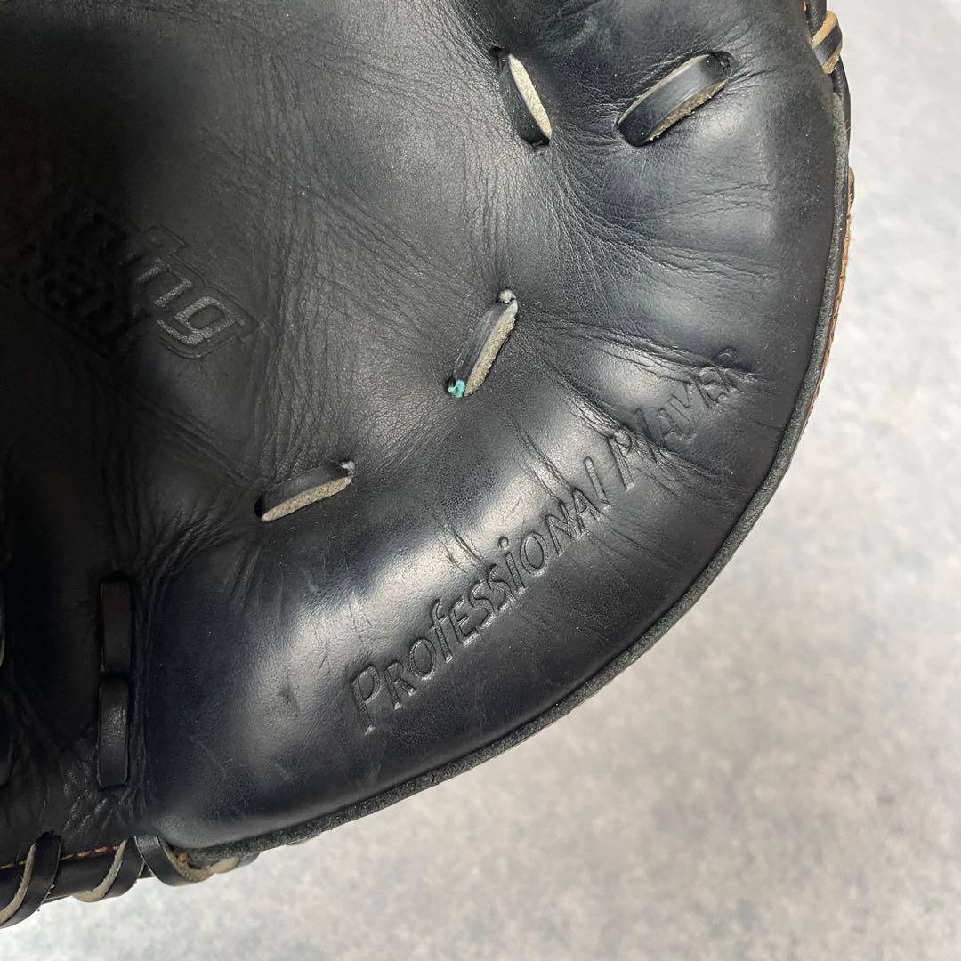 ZETT ウイニングロード キャッチャーミット 軟式 大人用 ブラック