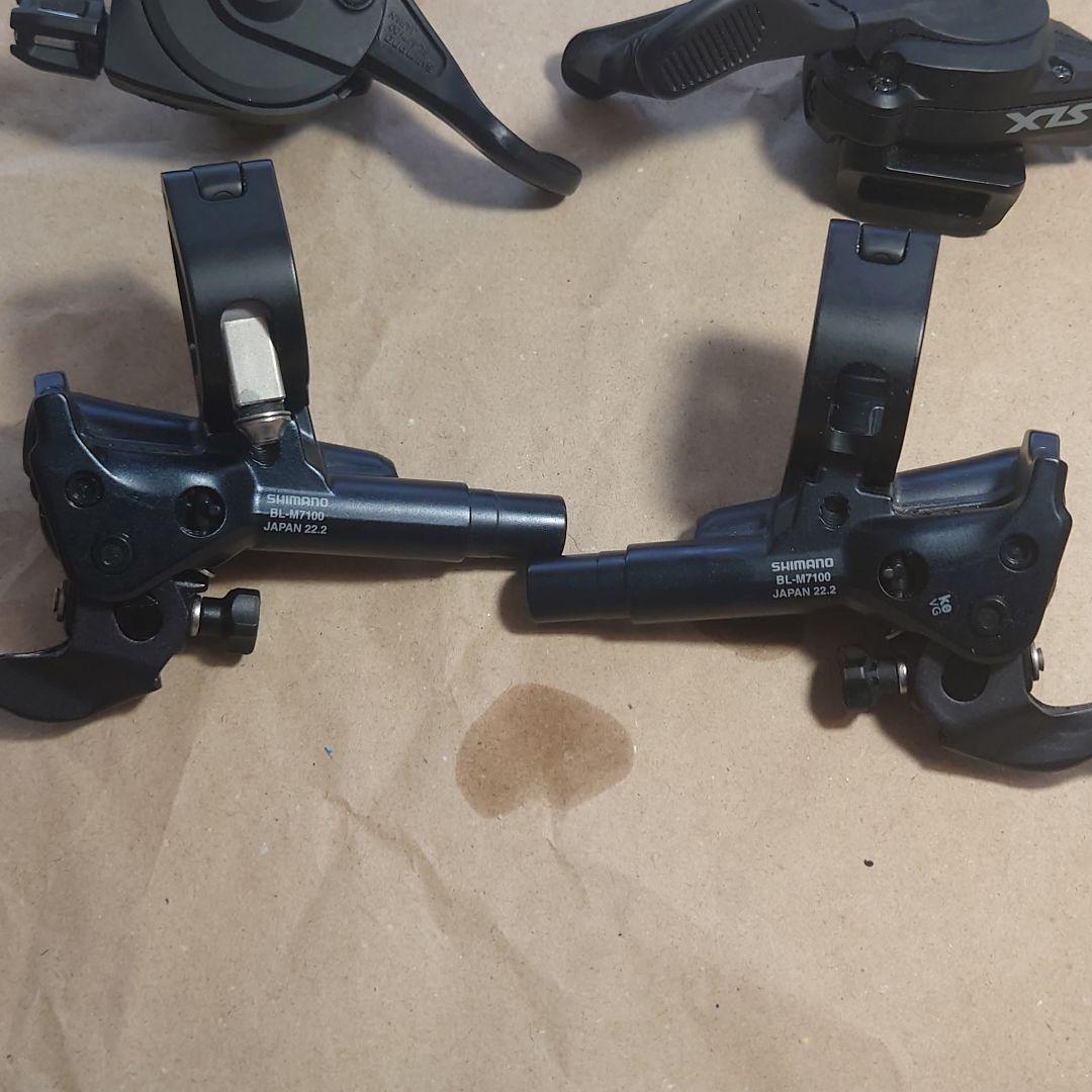 Shimano SLX 7100 12S 油圧 シフター・ブレーキレバー セット
