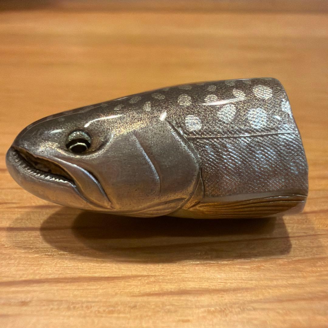 魚類模型作家 吉田光 トラウトベビーピンズ アメマス