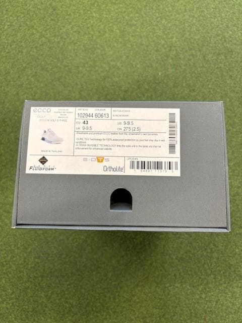 エコー 102944-60613 ゴルフシューズ ホワイト 26.5cm 新品