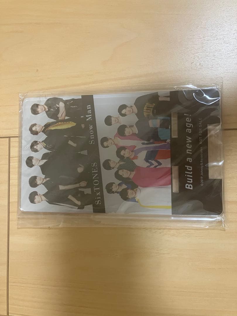 SixTONES  Man シルバーポーチ アクリルスタンド ファイル
