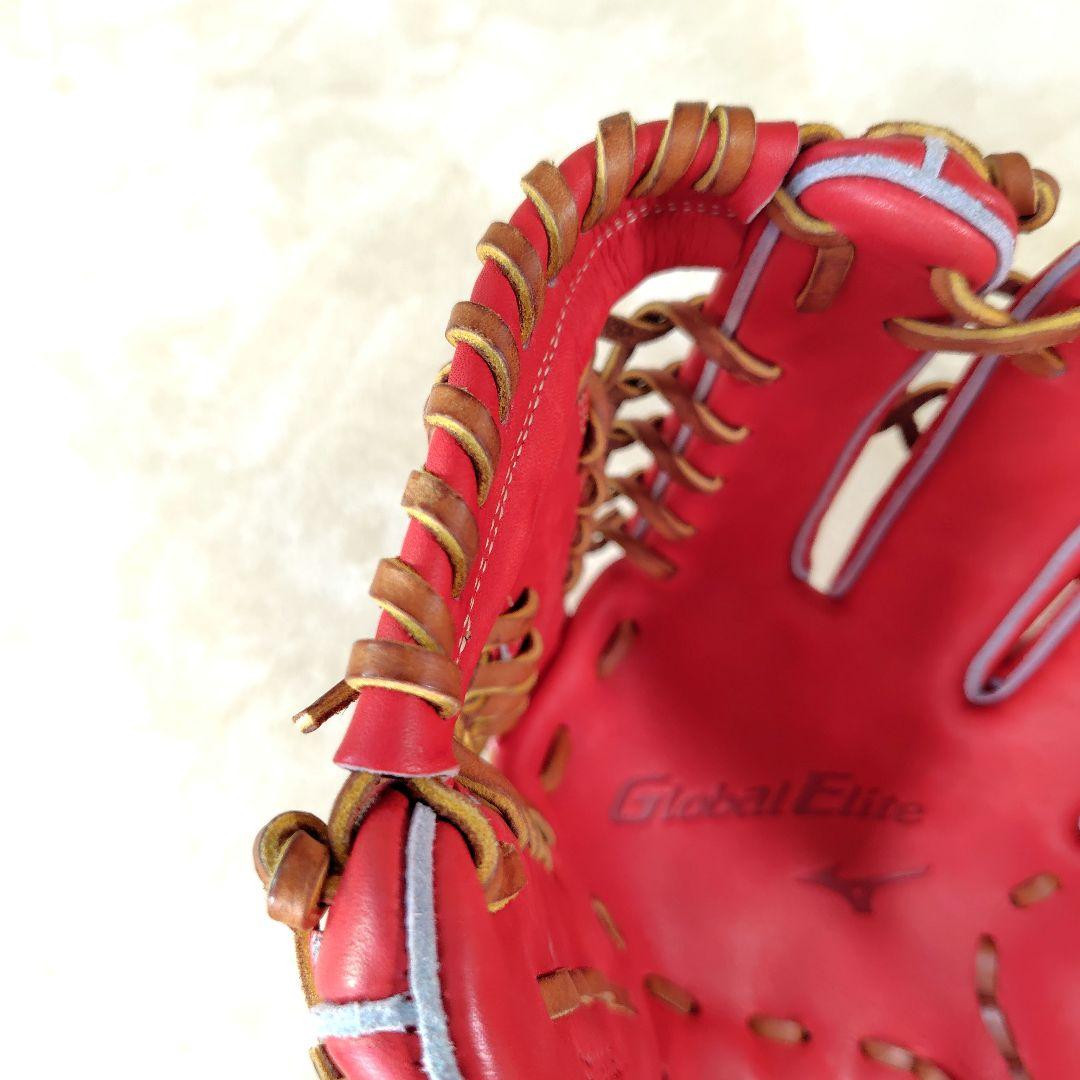 未使用級 MIZUNO ミズノ 軟式グローブ 外野手 グローバルエリート 右投げ