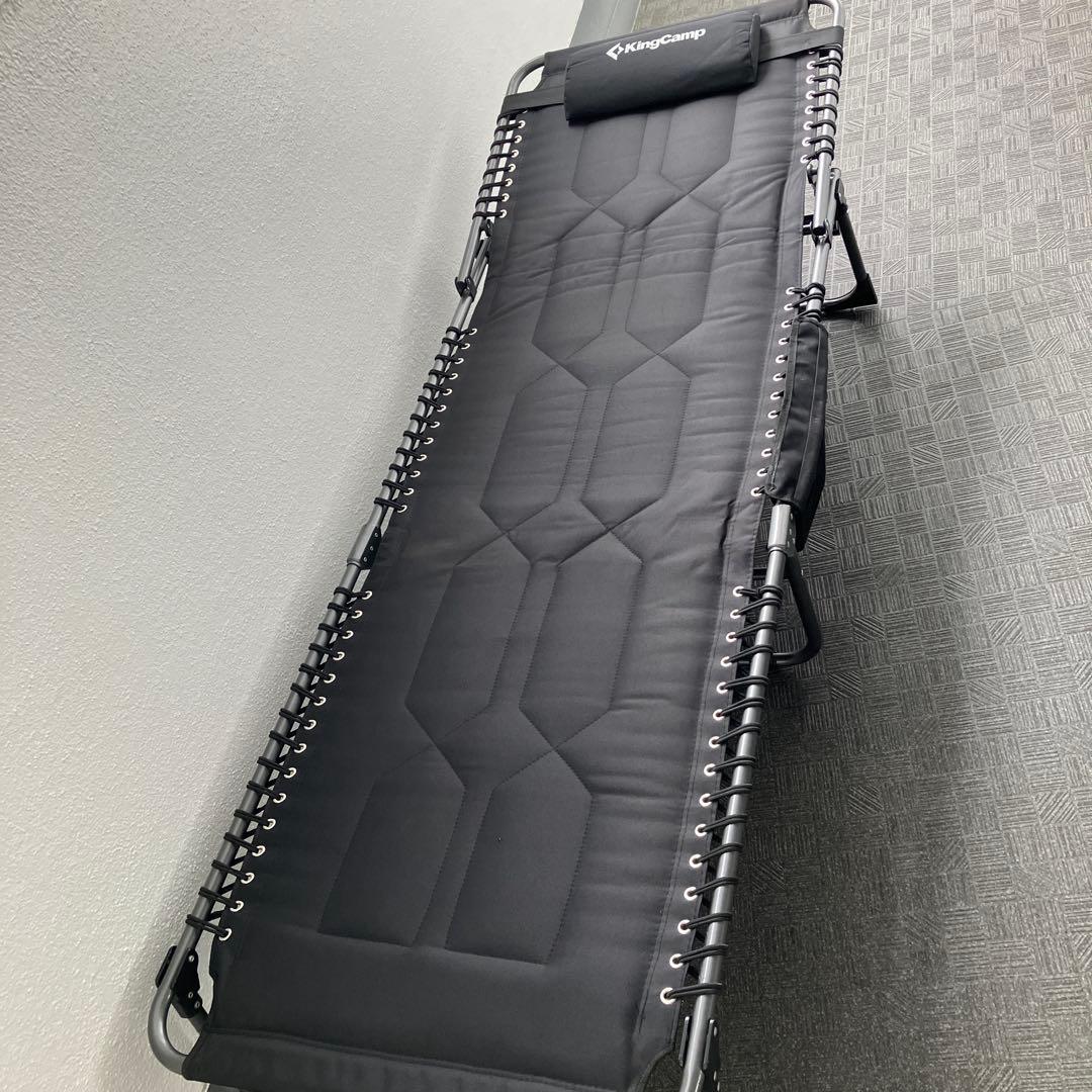 2個セット‼️人気商品❗️KingCamp ワイド折りたたみアウトドアコット チェア