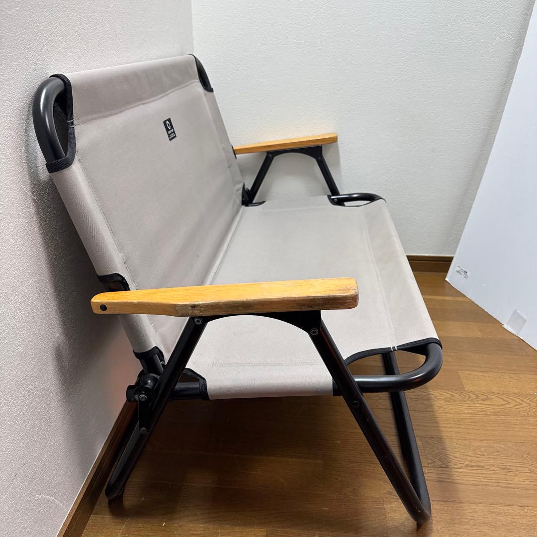 QUICKCAMP 折りたたみアウトドアベンチ ベージュ