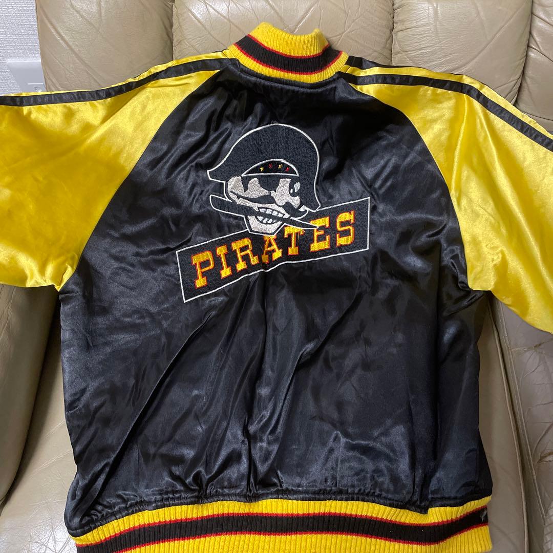 【WBC開幕】90's MLBパイレーツスタジャン M刺繍ロゴ ヴィンテージ