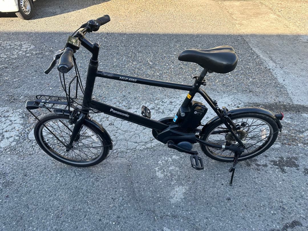 Panasonic 電動アシスト自転車 黒VELO STAR