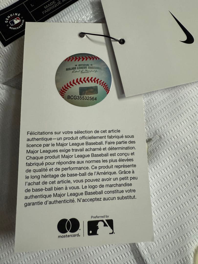 Dodgers Ohtani 17 公式ユニフォーム　★正規品★Ｌ