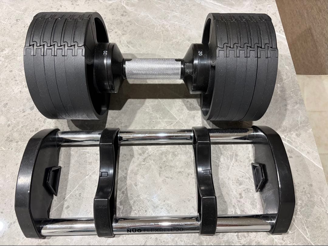 【1個のみ】 NUO FLEXBELL 20kg ダンベル フレックスベル