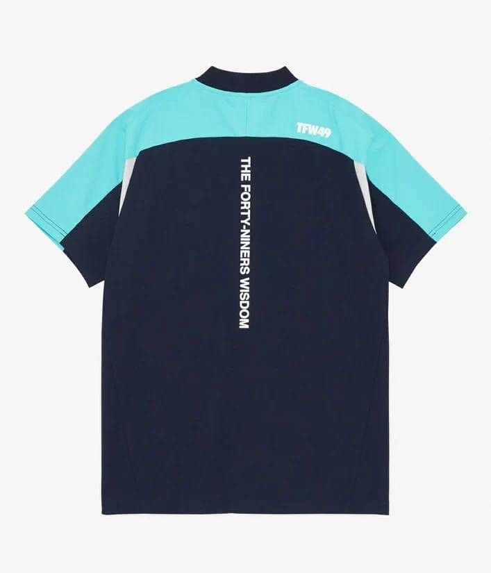 メンズウェア TFW49 SIDE MESH COLLARLESS POLO