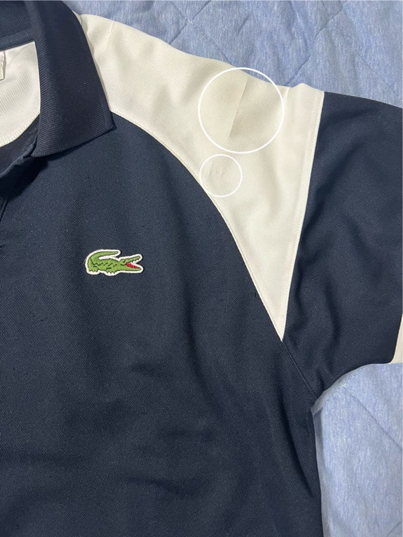 【LACOSTE】 SKIPPER POLO SHIRT サイズ5