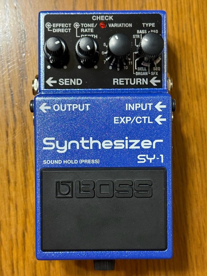 【超美品】BOSS SY-1 Sythesizer シンセサイザー