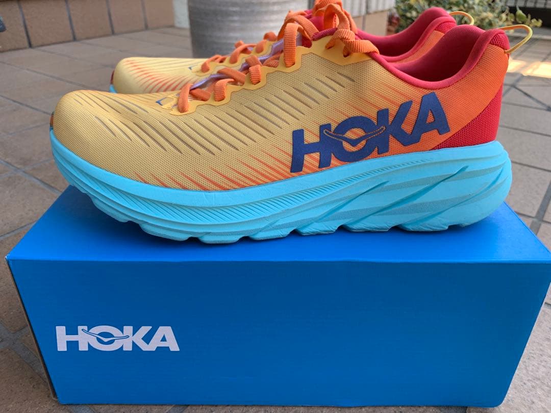 一度使用のみ HOKA Rincon3 26.0cm 2E ワイド