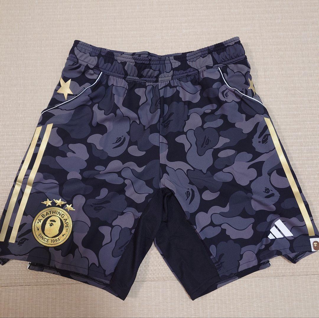 【 BAPE X ADIDAS 】FB SHORTS ベイプ　アディダス　L
