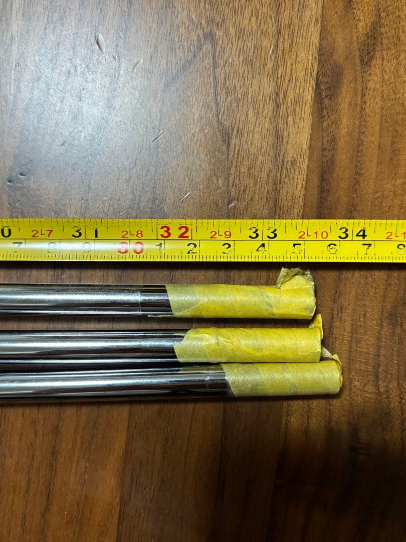 ウェッジシャフト3本 ①DG95 ②Modus3 Wedge 105 ③DG85