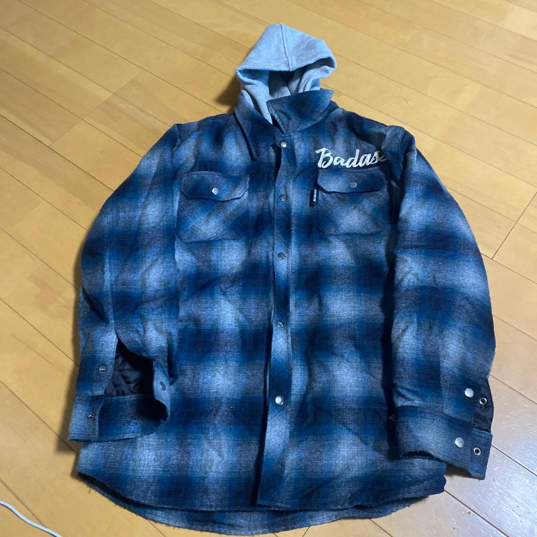 BADASS ネルシャツ　2XLT