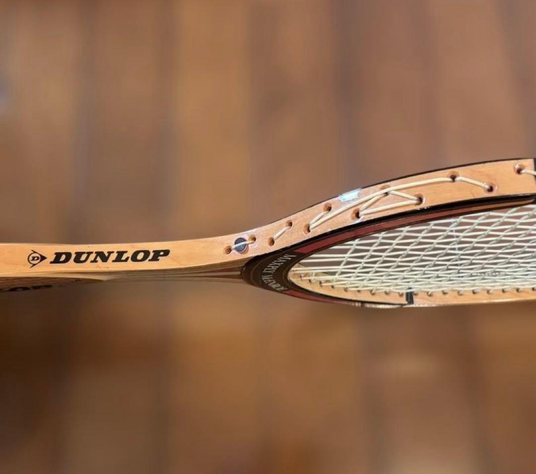 【希少】DUNLOP MAXPLY McENROE 木製テニスラケット