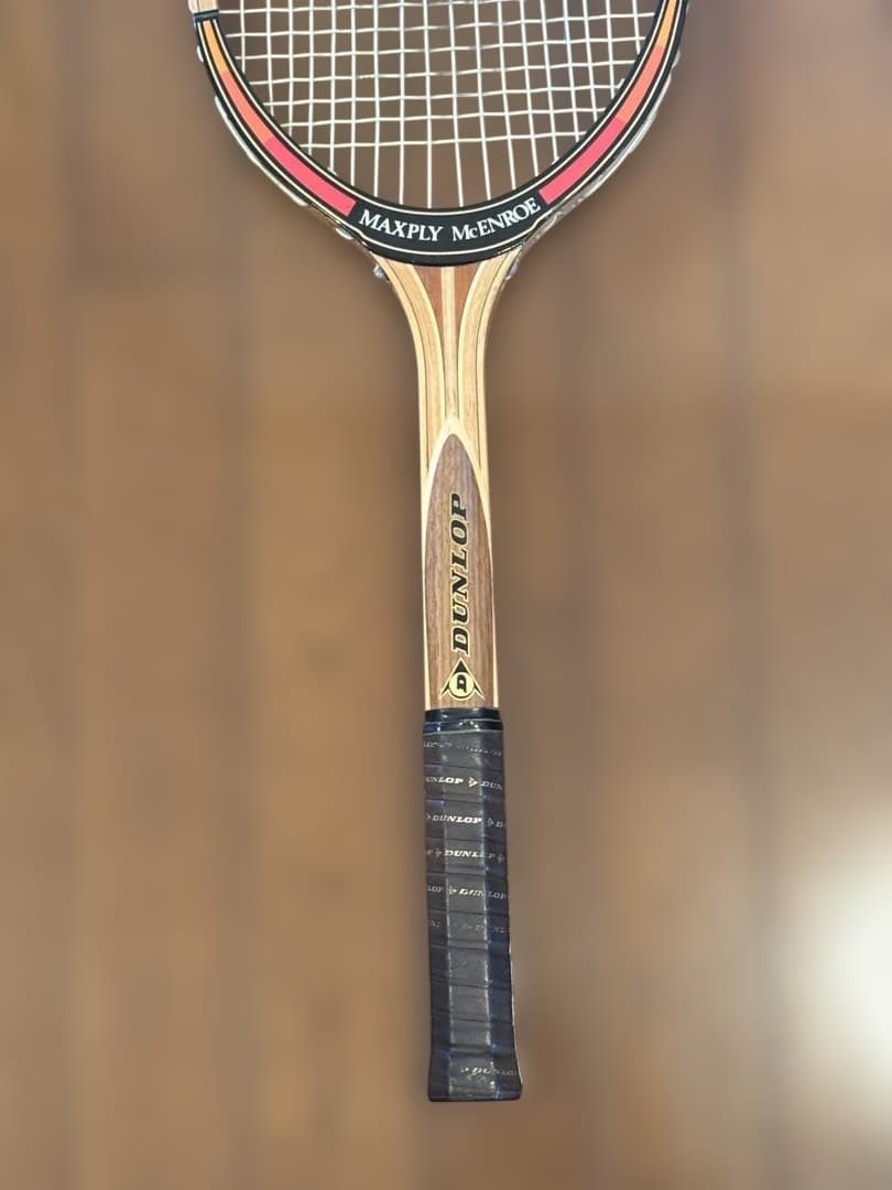 【希少】DUNLOP MAXPLY McENROE 木製テニスラケット