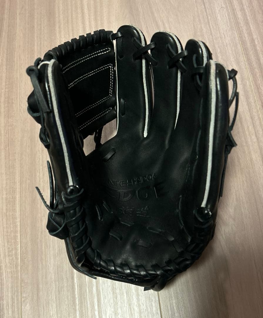 【新品未使用】NIKE SHADO EDGE 謝道 野球 ナイキ グローブ黒