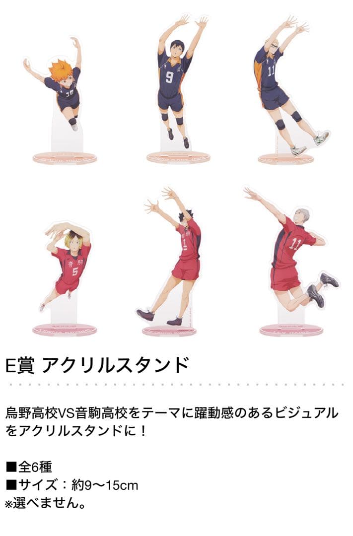 一番くじ劇場版ハイキュー！！ゴミ捨て場の決戦 フルコンプセット（※ラストワン×）