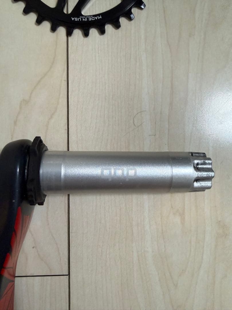 パーツ SRAM X01 crank w/ woolftooth chain