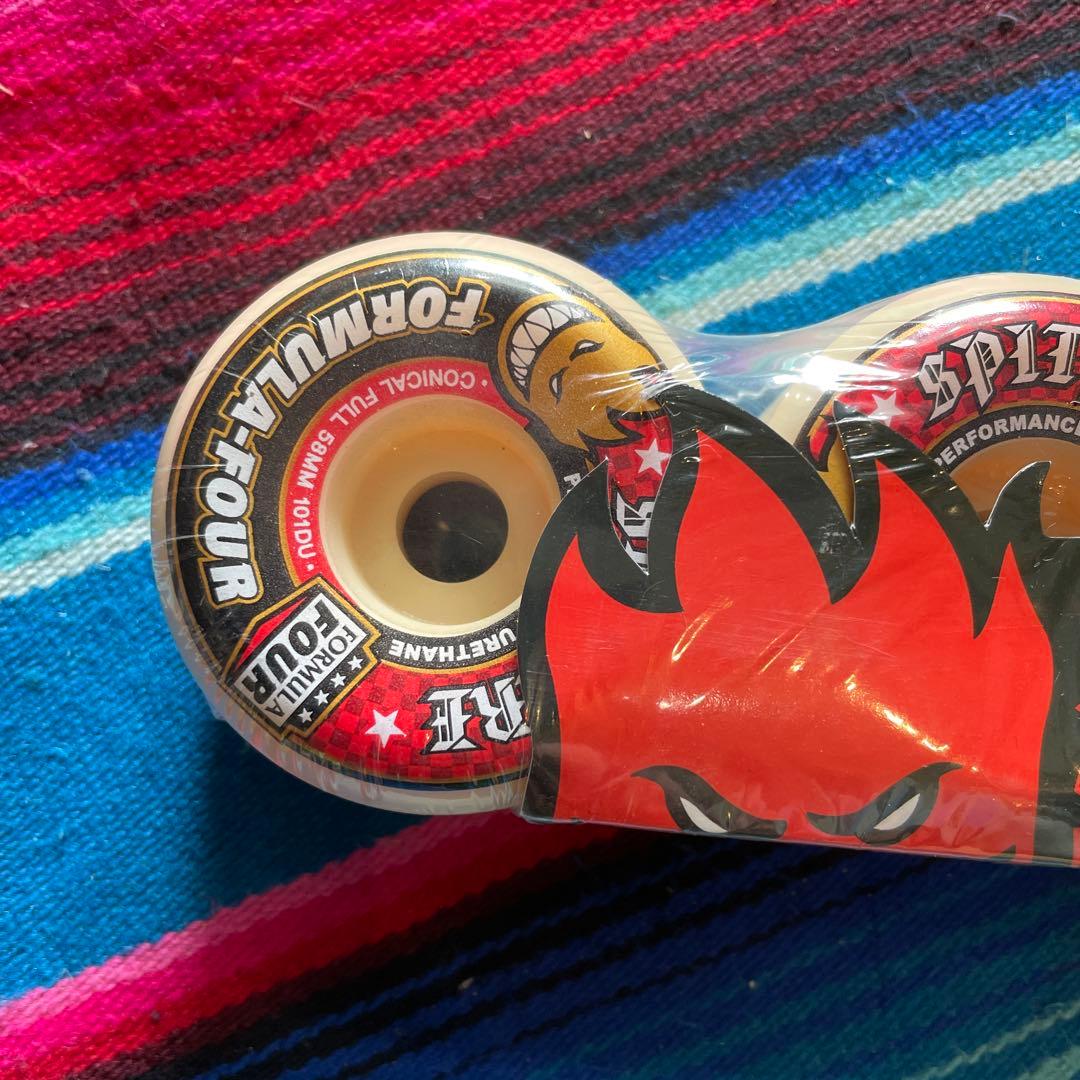 Spitfireフォーマル4コニカルフルウィール 58mm101a定価9,130