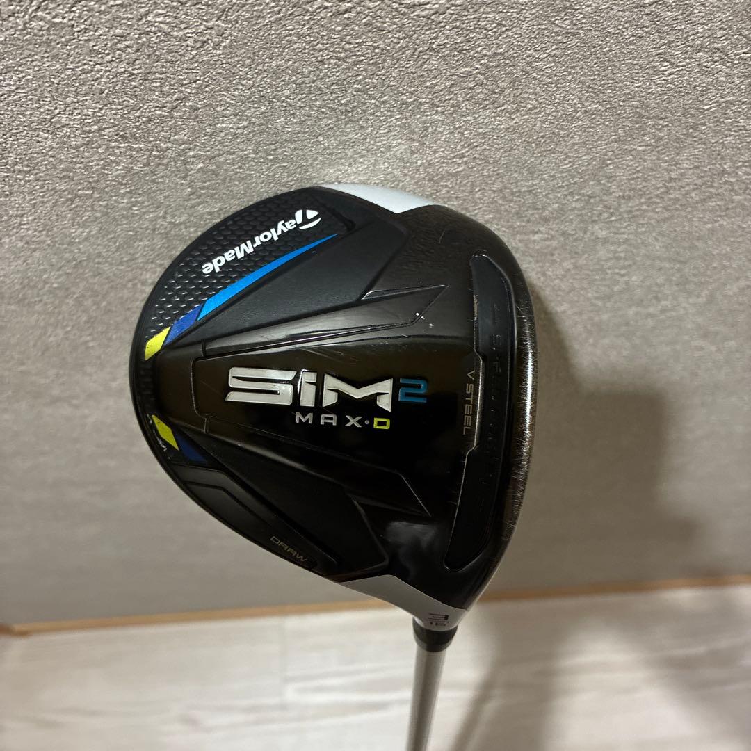 レディース　人気のSIM2 MAX-D 3W Aシャフト★激安★美品