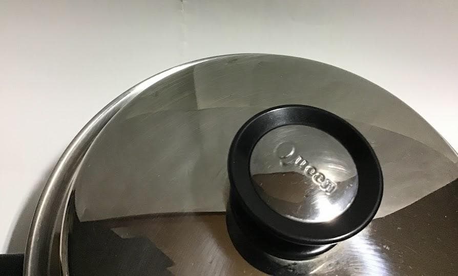未使用品 Amway アムウェイ クイーン 中フライパン 22cm 蓋つき