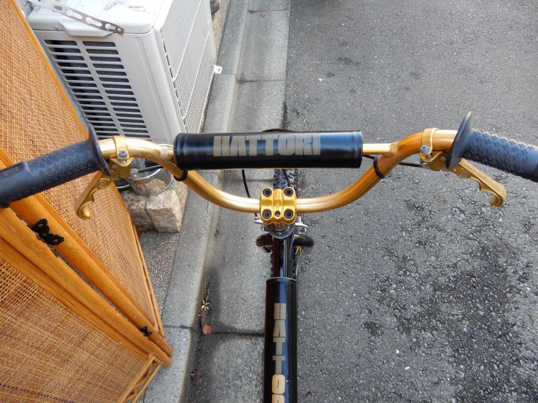 ハットリサイト昭和BMXビンテージ　日本製　状態良好　猫ちゃん