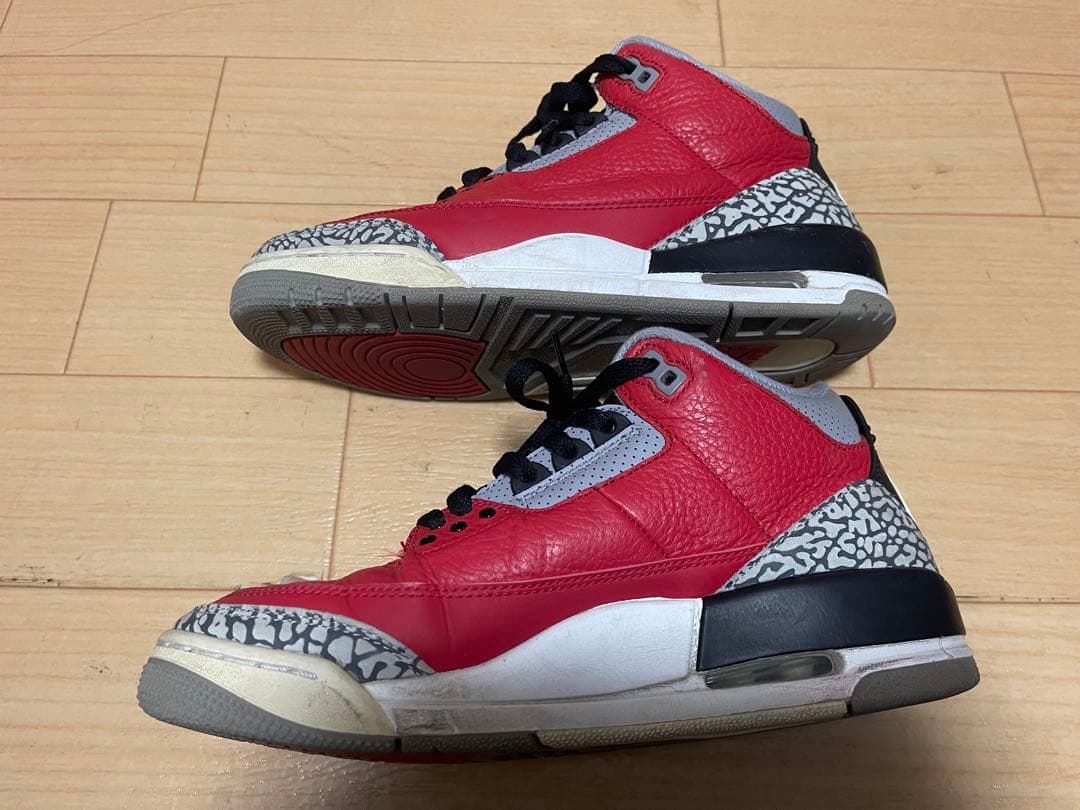 シューズ(男性用) NIKE AIR JORDAN 3 RETRO 25cm