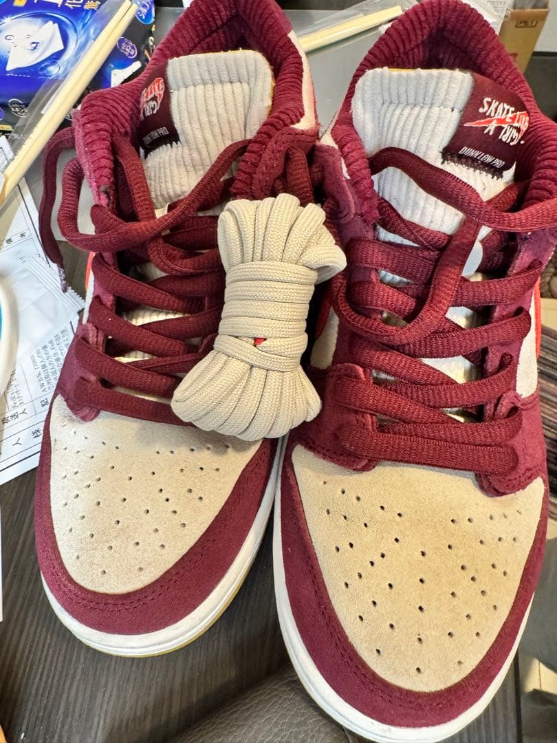 スケートボード NikeSBDunkLow Pro \"Dark Beetroot\" 26.5cm