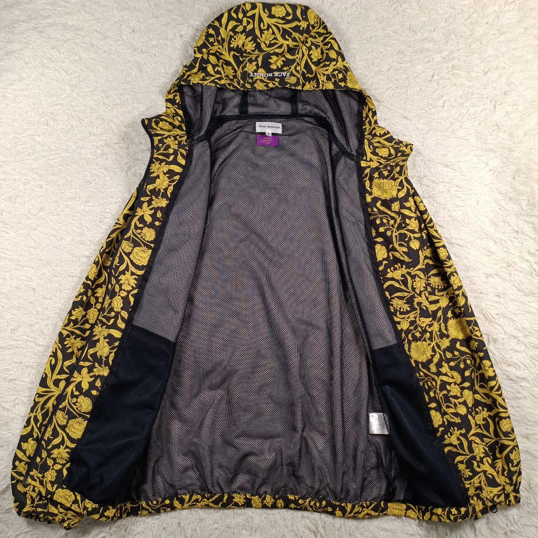 未使用級✨ジャックバニー　メンズ　長袖　リバティ柄マウンテンパーカー　サイズ6