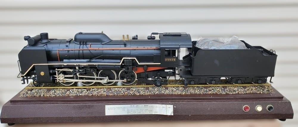C152　【引取限定】希少！D51型(過熱テンダー機関車)　鉄道模型　現状品