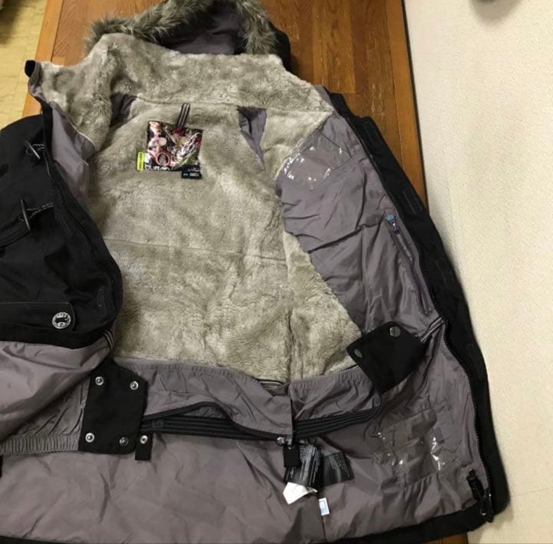 BURTON メンズM ブラック スノーボードウェア