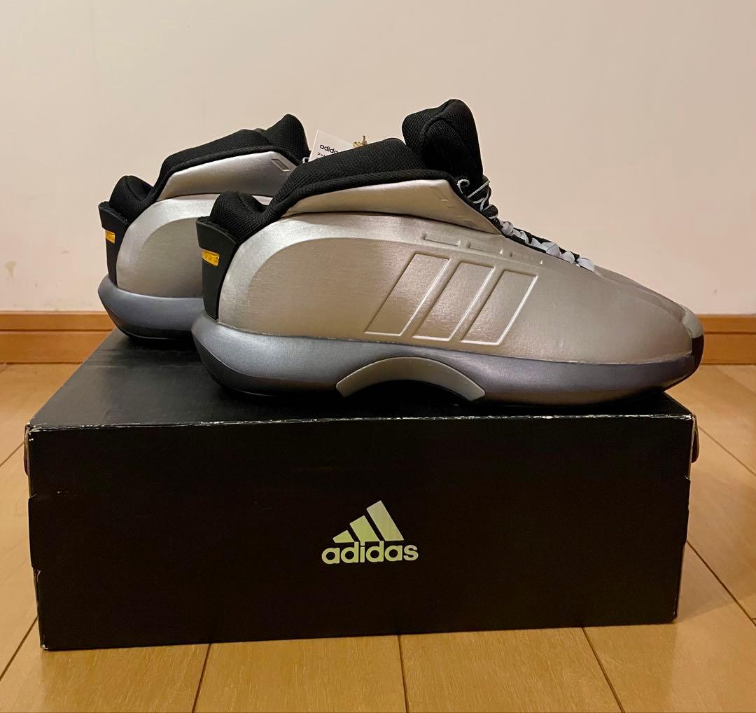 adidas、CRAZY 1 LLIC SILVER、27センチ
