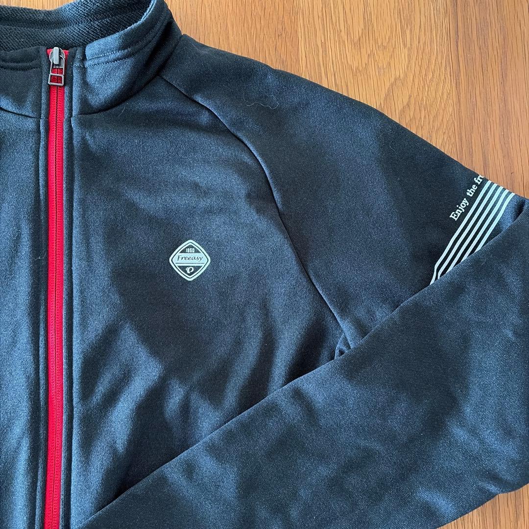 PEARL IZUMI ブラック サイクルジャージ 長袖　M 美品