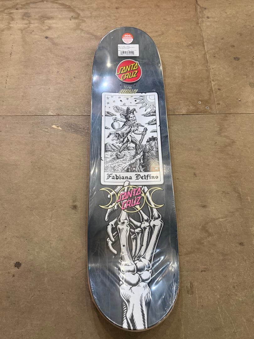 スケボー SANTA CRUZ DECK 8.25 デッキテープ無料付き