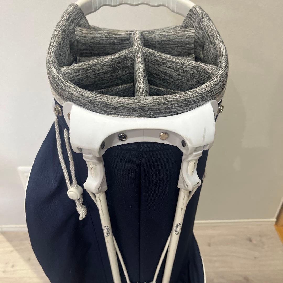 ⭐︎軽量⭐︎CALLAWAY ゴルフキャディーバッグ ネイビー