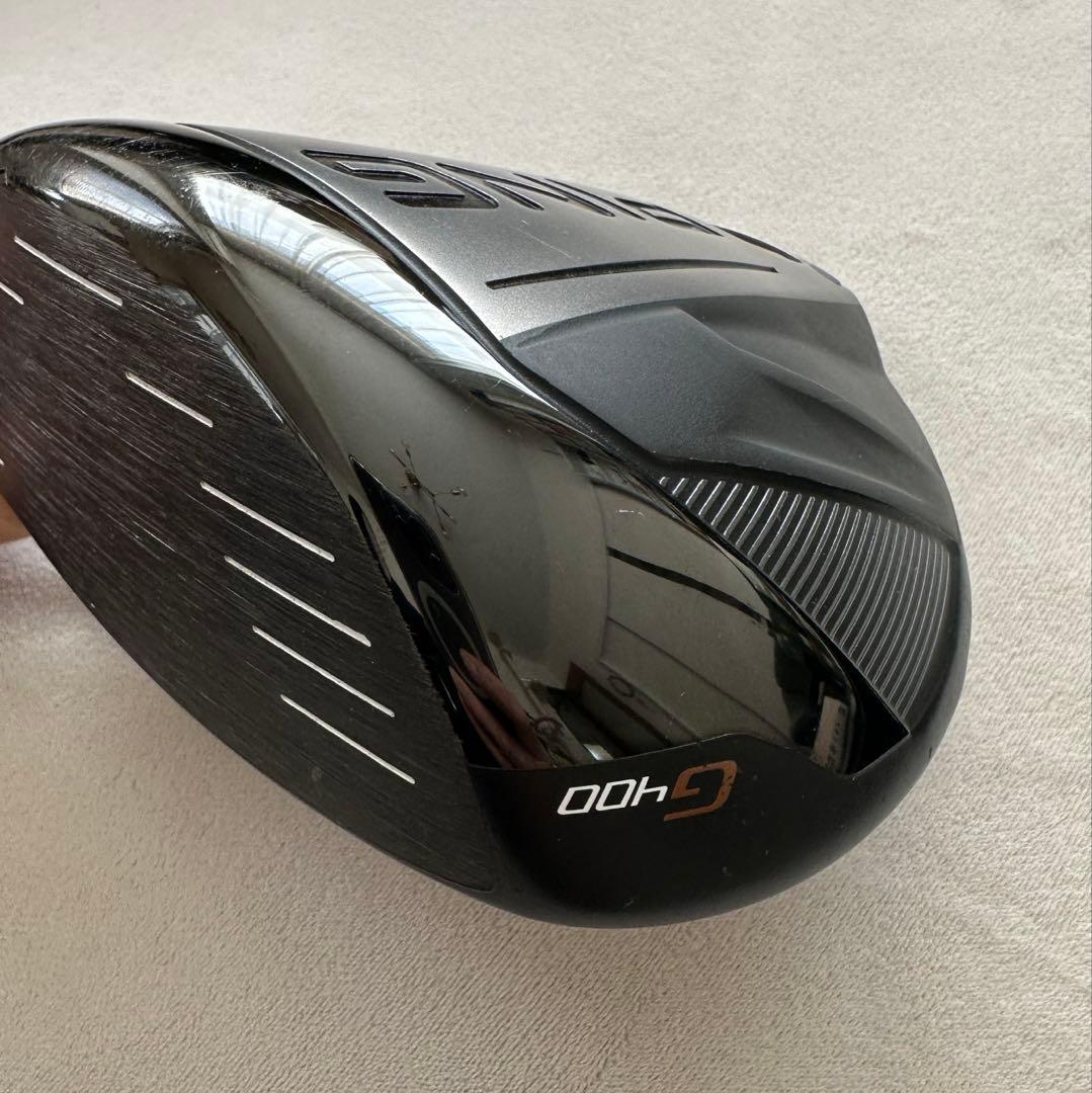 名器　PING G400 ドライバー 9度 ヘッドのみ、ヘッドカバー付き